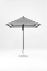7.5 Ft Square Frankford Patio Umbrella | Pulley Lift Mechanism 7-5-ft-square-frankford-patio-umbrella-pulley-lift-mechanism Frankford Umbrellas Frankford BKOnyx-BlackStripe_bb1478c1-c5c0-4df1-a20e-82cb0c0f8cdd.jpg