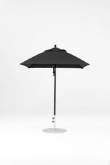 6.5 Ft Square Frankford Patio Umbrella | Pulley Lift Mechanism 6-5-ft-square-frankford-patio-umbrella-pulley-lift-matte-silver-frame-1 Frankford Umbrellas Frankford BKOnyx-Black.jpg