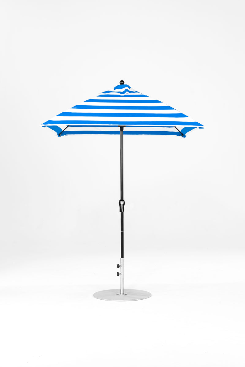 6.5 Ft Square Frankford Patio Umbrella | Crank Lift Mechanism 6-5-ft-square-frankford-patio-umbrella-crank-lift-mechanism Frankford Umbrellas Frankford BKOnyx-BlueStripe_4af63a86-65d5-42a4-8dc4-309cc3549c82.jpg