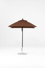 6.5 Ft Square Frankford Patio Umbrella | Pulley Lift Mechanism 6-5-ft-square-frankford-patio-umbrella-pulley-lift-matte-silver-frame-1 Frankford Umbrellas Frankford BKOnyx-Brown.jpg