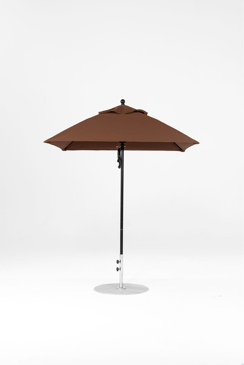 6.5 Ft Square Frankford Patio Umbrella | Pulley Lift Mechanism 6-5-ft-square-frankford-patio-umbrella-pulley-lift-matte-silver-frame-1 Frankford Umbrellas Frankford BKOnyx-Brown_6472e96a-9291-4221-8f1e-d5f387880cf5.jpg
