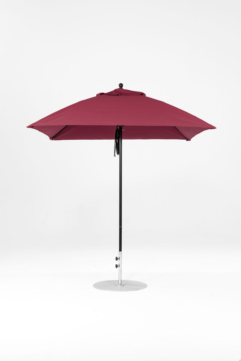 7.5 Ft Square Frankford Patio Umbrella | Pulley Lift Mechanism 7-5-ft-square-frankford-patio-umbrella-pulley-lift-mechanism Frankford Umbrellas Frankford BKOnyx-Burgundy_fbf2d7fa-a348-46fb-a8e0-1316a291222b.jpg