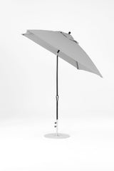 7.5 Ft Square Frankford Patio Umbrella | Crank Auto-Tilt Mechanism 7-5-ft-square-frankford-patio-umbrella-crank-auto-tilt-mechanism Frankford Umbrellas Frankford BKOnyx-CadetGray_25a94637-0a8b-4129-9e7b-b14eb021a58c.jpg