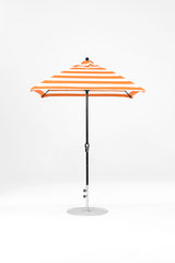 6.5 Ft Square Frankford Patio Umbrella | Crank Lift Mechanism 6-5-ft-square-frankford-patio-umbrella-crank-lift-mechanism Frankford Umbrellas Frankford BKOnyx-OrangeStripe_34f95af1-4e8e-4556-a5e6-0358a1b1fd48.jpg