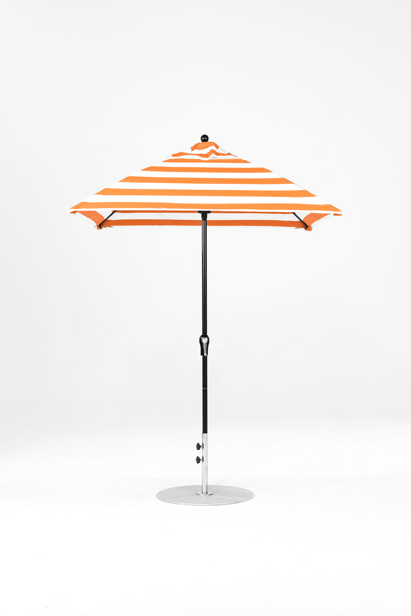 6.5 Ft Square Frankford Patio Umbrella | Crank Lift Mechanism 6-5-ft-square-frankford-patio-umbrella-crank-lift-mechanism Frankford Umbrellas Frankford BKOnyx-OrangeStripe_34f95af1-4e8e-4556-a5e6-0358a1b1fd48.jpg