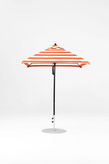 6.5 Ft Square Frankford Patio Umbrella | Pulley Lift Mechanism 6-5-ft-square-frankford-patio-umbrella-pulley-lift-matte-silver-frame-1 Frankford Umbrellas Frankford BKOnyx-OrangeStripe_fa7d0118-3bab-429c-ba06-77f22425cd7a.jpg