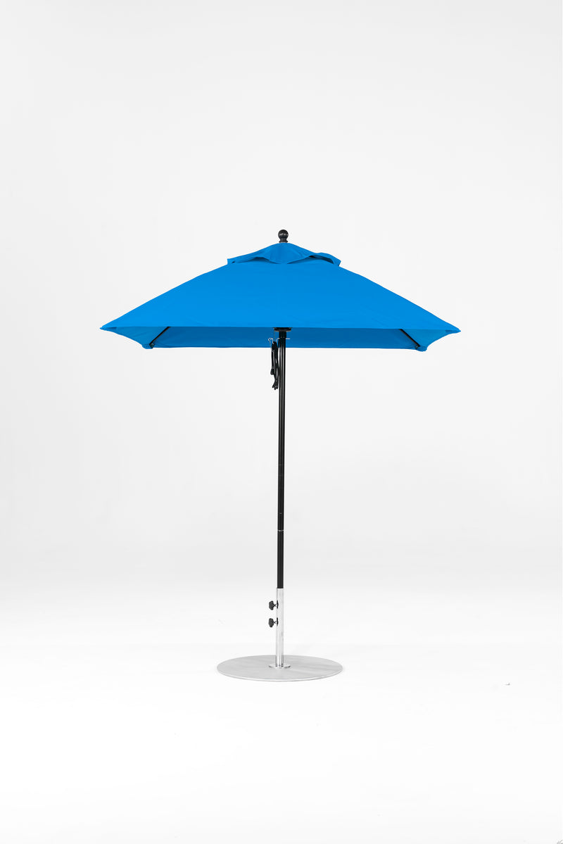 6.5 Ft Square Frankford Patio Umbrella | Pulley Lift Mechanism 6-5-ft-square-frankford-patio-umbrella-pulley-lift-matte-silver-frame-1 Frankford Umbrellas Frankford BKOnyx-PacificBlue.jpg