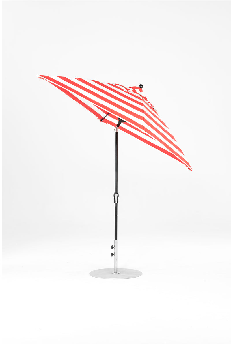 6.5 Ft Square Frankford Patio Umbrella | Crank Auto-Tilt Mechanism 6-5-ft-square-frankford-patio-umbrella-crank-auto-tilt-mechanism Frankford Umbrellas Frankford BKOnyx-RedStripe_e23cfcc1-656d-4136-a336-267354b22d12.jpg