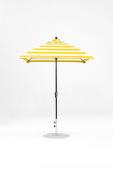 6.5 Ft Square Frankford Patio Umbrella | Crank Lift Mechanism 6-5-ft-square-frankford-patio-umbrella-crank-lift-mechanism Frankford Umbrellas Frankford BKOnyx-YellowStripe_36652d41-130a-4666-b8cc-dd80e4f50d31.jpg