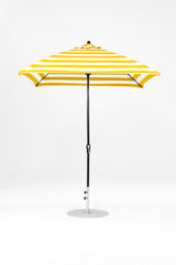 7.5 Ft Square Frankford Patio Umbrella | Crank Lift Mechanism 7-5-ft-square-frankford-patio-umbrella-crank-lift-mechanism Frankford Umbrellas Frankford BKOnyx-YellowStripe_72cf5a64-7fd6-410b-8426-93876a734a2b.jpg