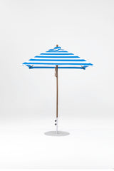 6.5 Ft Square Frankford Patio Umbrella | Pulley Lift Mechanism 6-5-ft-square-frankford-patio-umbrella-pulley-lift-matte-silver-frame-1 Frankford Umbrellas Frankford BZDesertBronze-BlueStripe.jpg