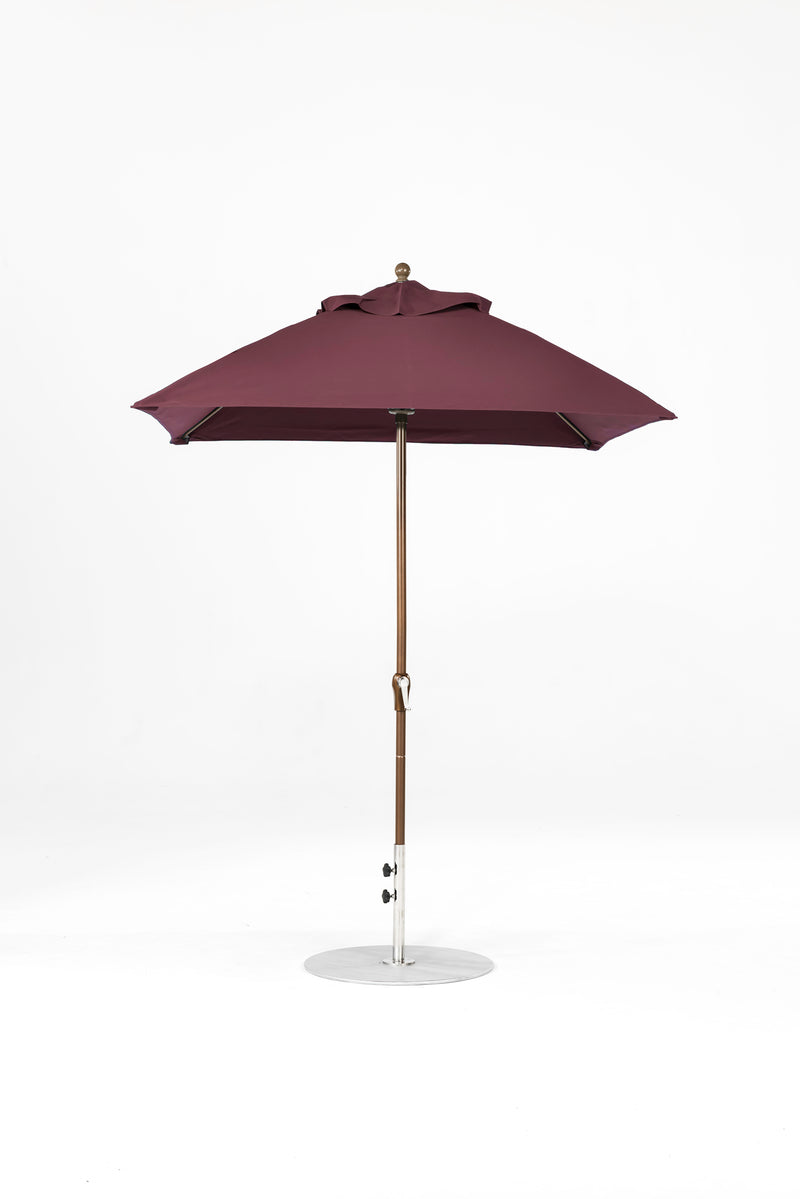 6.5 Ft Square Frankford Patio Umbrella | Crank Lift Mechanism 6-5-ft-square-frankford-patio-umbrella-crank-lift-mechanism Frankford Umbrellas Frankford BZDesertBronze-Burgundy_2983be17-cce5-455d-bb6e-783a8d2ed784.jpg