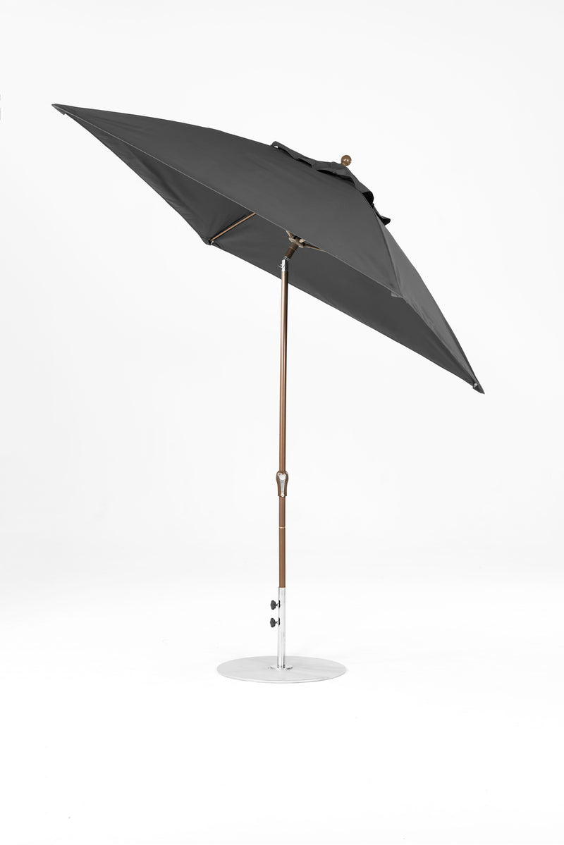 7.5 Ft Square Frankford Patio Umbrella | Crank Auto-Tilt Mechanism 7-5-ft-square-frankford-patio-umbrella-crank-auto-tilt-mechanism Frankford Umbrellas Frankford BZDesertBronze-Charcoal_1bf36b83-8883-4037-8f73-5e4ca6ce960c.jpg