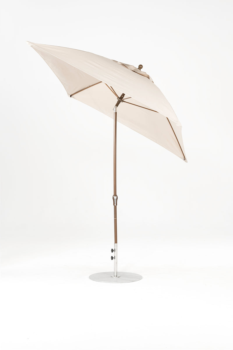 7.5 Ft Square Frankford Patio Umbrella | Crank Auto-Tilt Mechanism 7-5-ft-square-frankford-patio-umbrella-crank-auto-tilt-mechanism Frankford Umbrellas Frankford BZDesertBronze-Linen_b86008c0-d3fe-48b0-8750-3f8e283db771.jpg