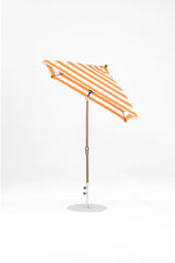 6.5 Ft Square Frankford Patio Umbrella | Crank Auto-Tilt Mechanism 6-5-ft-square-frankford-patio-umbrella-crank-auto-tilt-mechanism Frankford Umbrellas Frankford BZDesertBronze-OrangeStripe_6ada4f38-ac37-42b3-a624-d1658f30e136.jpg