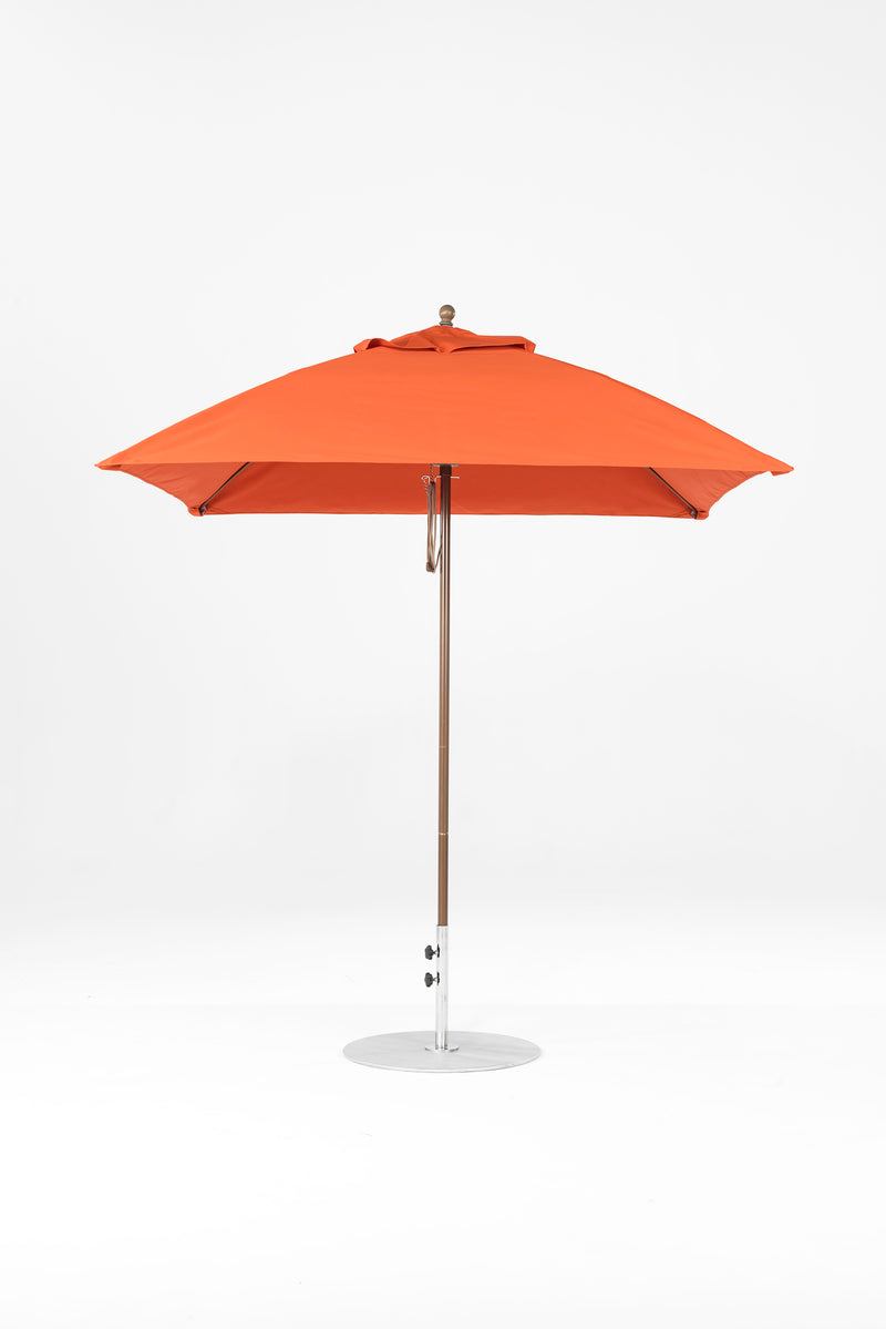 7.5 Ft Square Frankford Patio Umbrella | Pulley Lift Mechanism 7-5-ft-square-frankford-patio-umbrella-pulley-lift-mechanism Frankford Umbrellas Frankford BZDesertBronze-Orange_733fc76c-e2e0-40d5-97bb-efcdc4e8bdd6.jpg