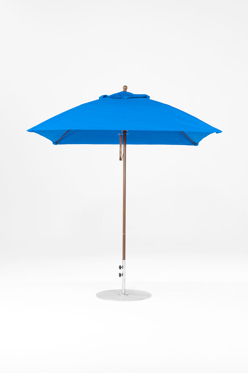 7.5 Ft Square Frankford Patio Umbrella | Pulley Lift Mechanism 7-5-ft-square-frankford-patio-umbrella-pulley-lift-mechanism Frankford Umbrellas Frankford BZDesertBronze-PacificBlue_d1392e49-e554-4dfb-91b8-cf4432b0ac2f.jpg