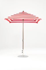 7.5 Ft Square Frankford Patio Umbrella | Crank Lift Mechanism 7-5-ft-square-frankford-patio-umbrella-crank-lift-mechanism Frankford Umbrellas Frankford BZDesertBronze-RedStripe_13dd6a04-802c-4955-b068-2917c6633c4c.jpg