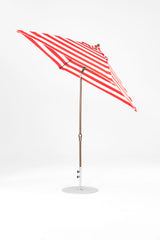 7.5 Ft Square Frankford Patio Umbrella | Crank Auto-Tilt Mechanism 7-5-ft-square-frankford-patio-umbrella-crank-auto-tilt-mechanism Frankford Umbrellas Frankford BZDesertBronze-RedStripe_16c23172-5d42-454d-b363-1159998bf781.jpg