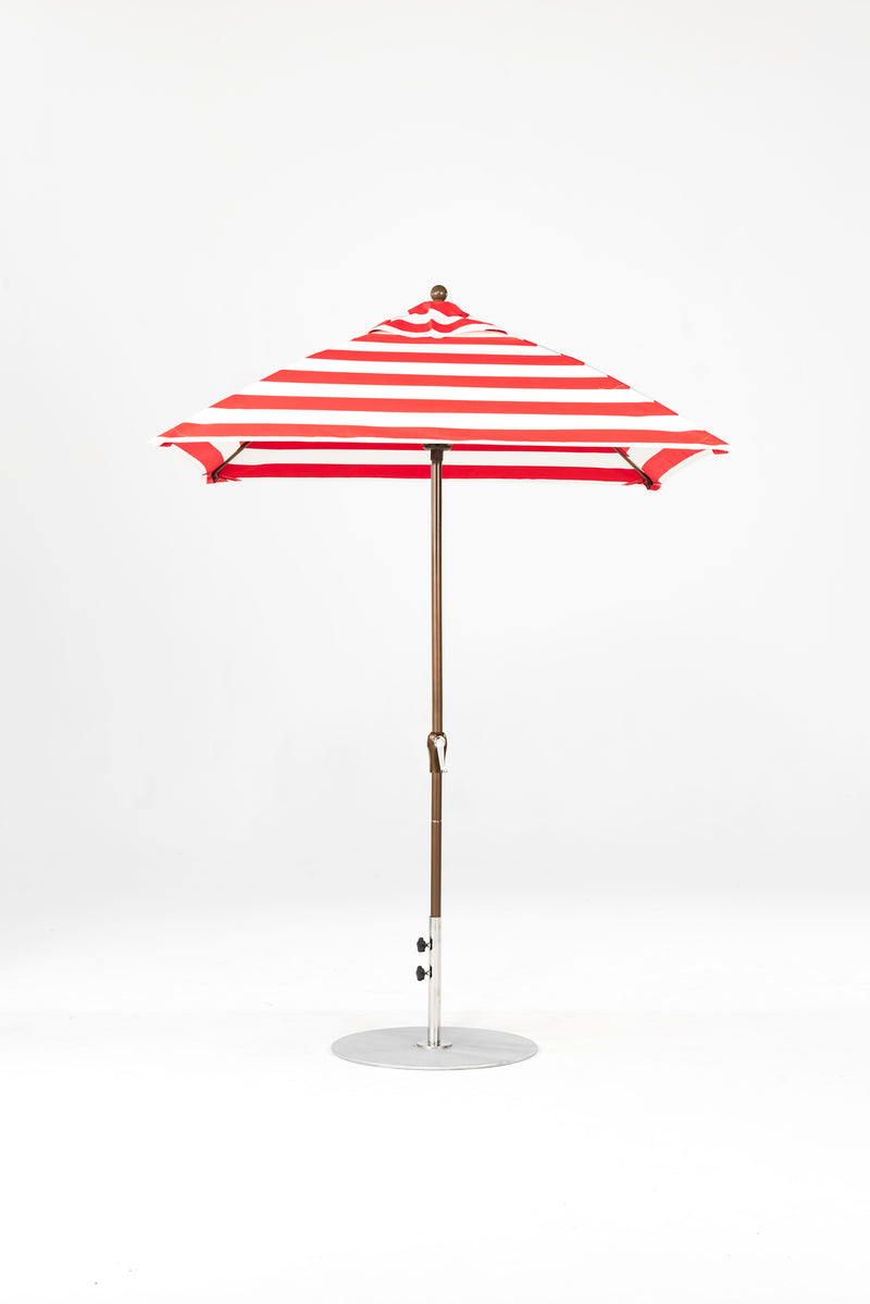 6.5 Ft Square Frankford Patio Umbrella | Crank Lift Mechanism 6-5-ft-square-frankford-patio-umbrella-crank-lift-mechanism Frankford Umbrellas Frankford BZDesertBronze-RedStripe_6d17fdc3-2f86-4377-a373-d98fcdacaf47.jpg