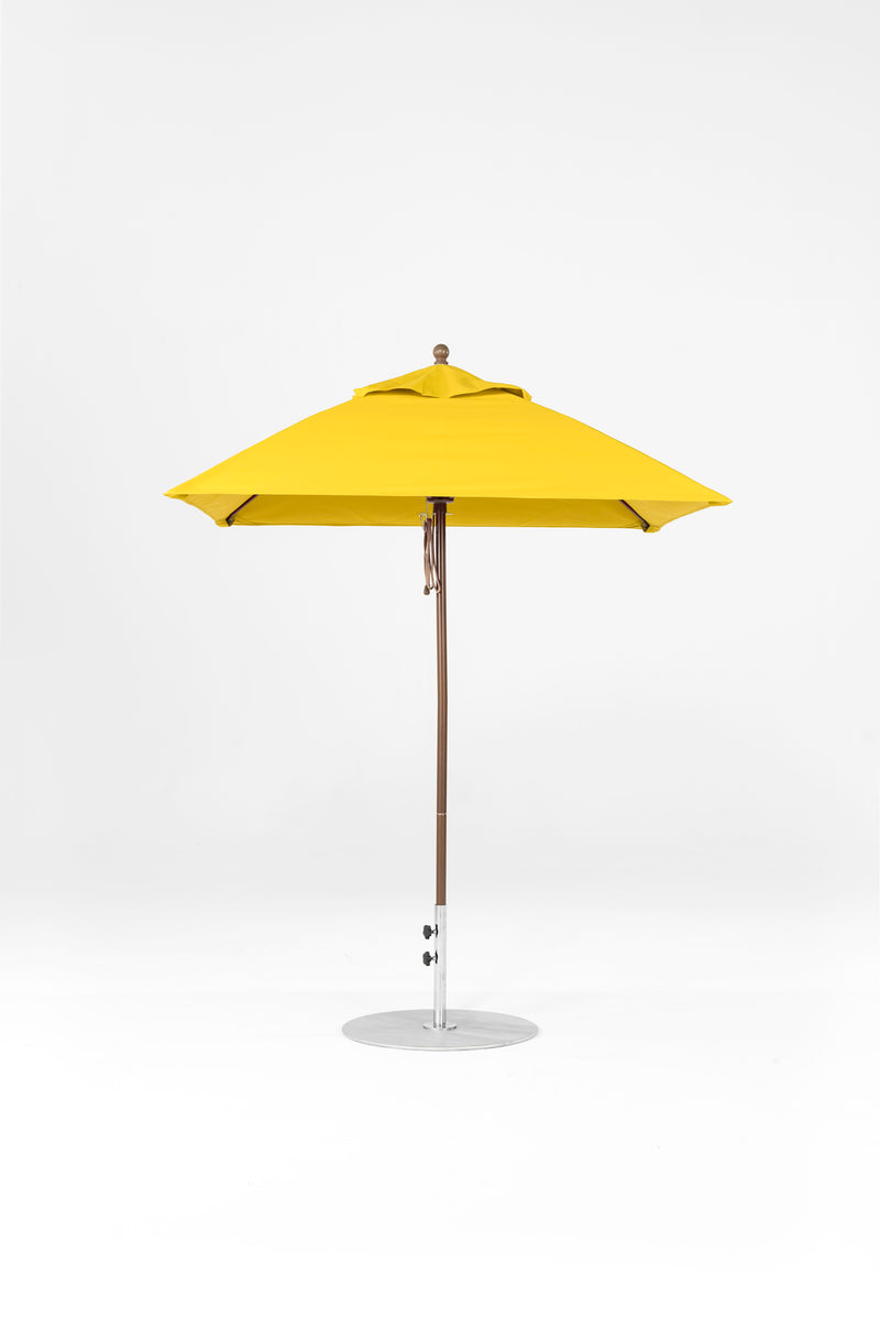 6.5 Ft Square Frankford Patio Umbrella | Pulley Lift Mechanism 6-5-ft-square-frankford-patio-umbrella-pulley-lift-matte-silver-frame-1 Frankford Umbrellas Frankford BZDesertBronze-Sunflower.jpg