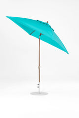 7.5 Ft Square Frankford Patio Umbrella | Crank Auto-Tilt Mechanism 7-5-ft-square-frankford-patio-umbrella-crank-auto-tilt-mechanism Frankford Umbrellas Frankford BZDesertBronze-Turquoise_723f858a-2120-4b70-9cf3-d25e06533ca3.jpg