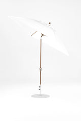 7.5 Ft Square Frankford Patio Umbrella | Crank Auto-Tilt Mechanism 7-5-ft-square-frankford-patio-umbrella-crank-auto-tilt-mechanism Frankford Umbrellas Frankford BZDesertBronze-White_5b9211e6-8154-4291-8892-226f0237e726.jpg