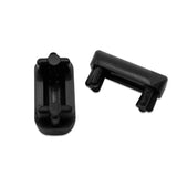 1-1/2" x 3/4" Domed Chair Leg Insert | Black | Item 30-629B domed-chair-leg-inserts-30-629b Caps, Glides & Inserts Sunniland Patio Parts DomedChairLegInsertBlackItem30-629B.jpg