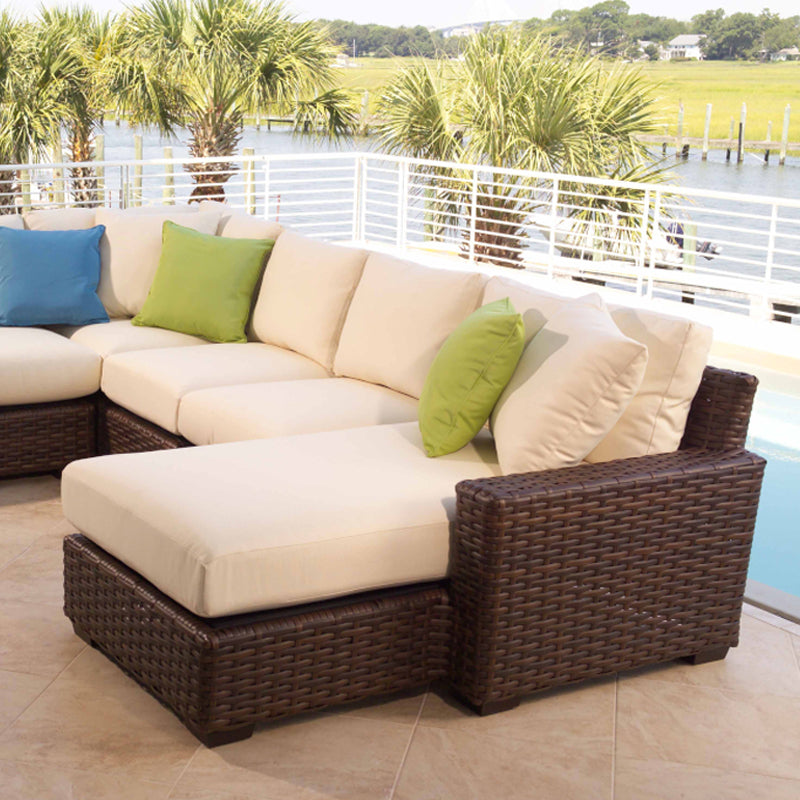Lloyd Flanders Contempo Right Arm Loveseat