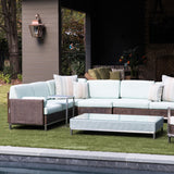 Lloyd Flanders Elements Right Arm Settee with Loom Arm and Back elements-right-arm-settee-with-loom-arm-and-back Lloyd Flanders Lloyd-Flanders-Elements-Right-Arm-Settee-with-Loom-Arm-and-Back-Lifestyle.jpg