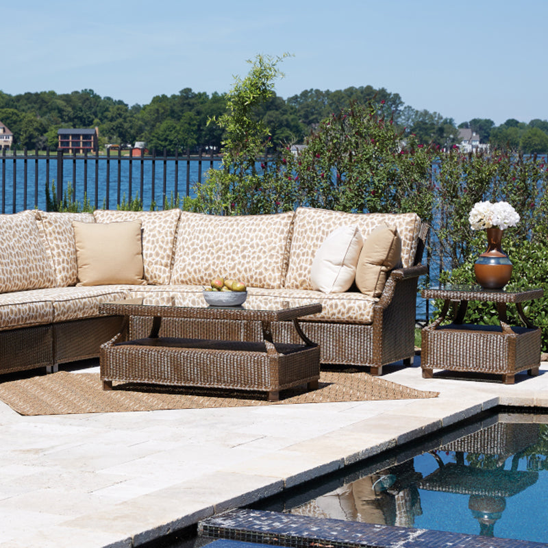 Lloyd Flanders Hamptons Right Arm Sectional