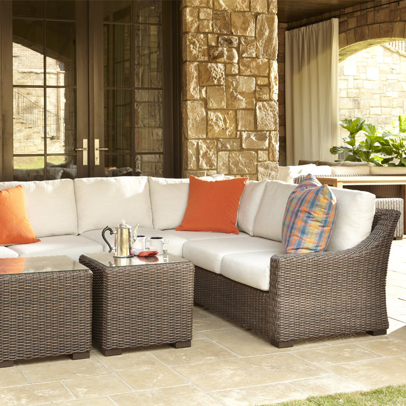 Lloyd Flanders Mesa Corner Sectional – Sunniland Patio - Patio ...