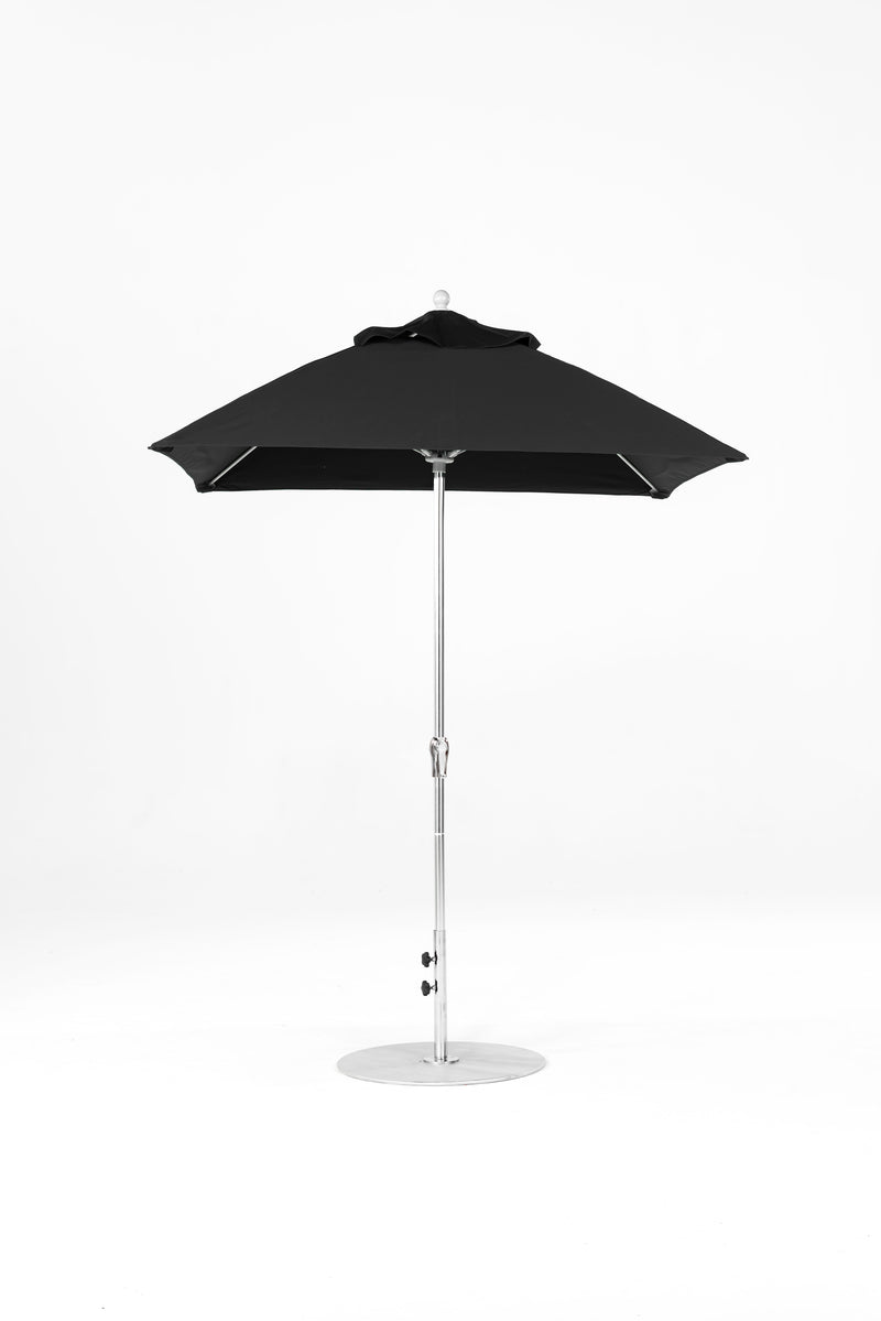 6.5 Ft Square Frankford Patio Umbrella | Crank Lift Mechanism 6-5-ft-square-frankford-patio-umbrella-crank-lift-mechanism Frankford Umbrellas Frankford MSBrushedSilver-Black_e90c3868-a840-4ec3-9227-085a9e2bb6e2.jpg