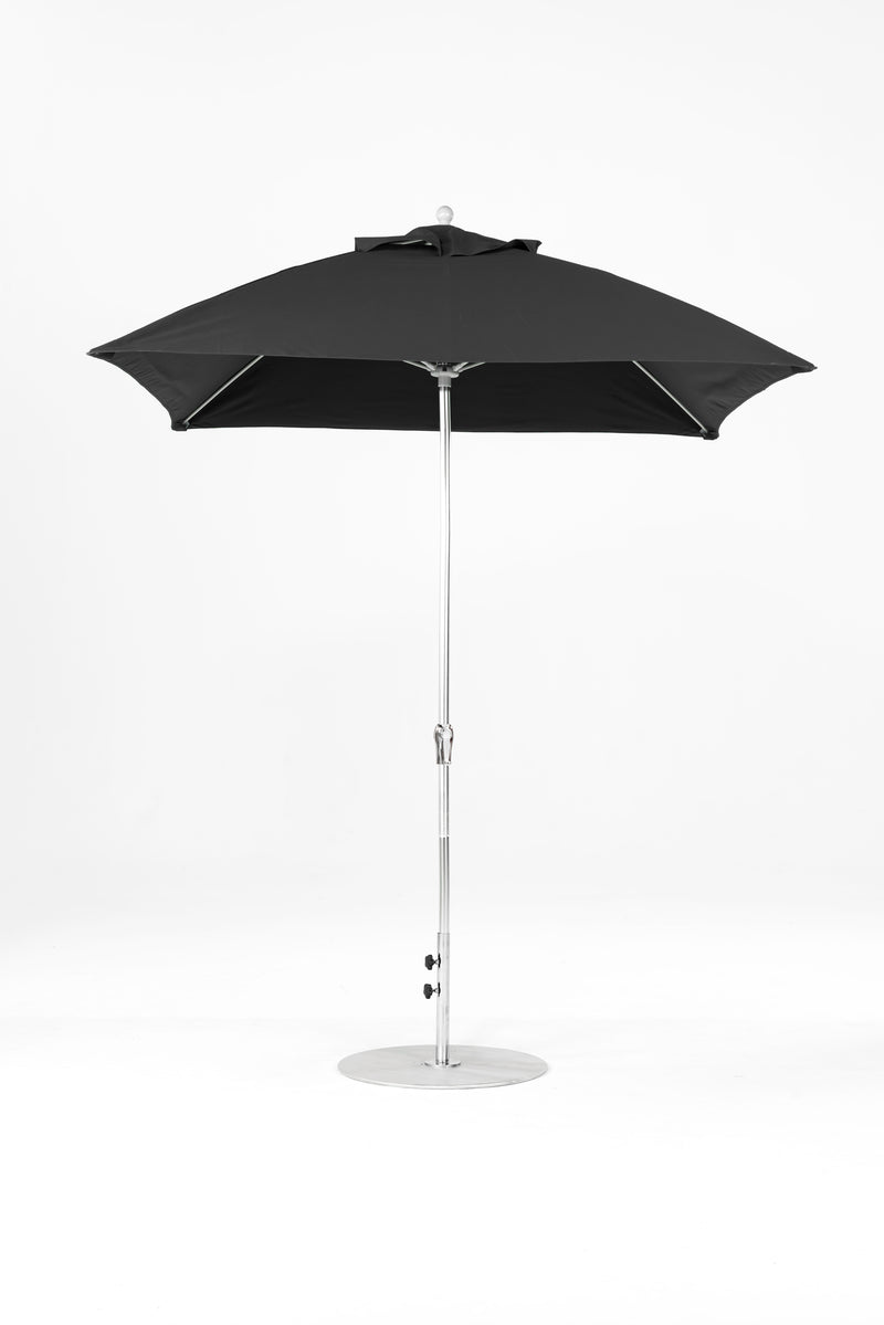 7.5 Ft Square Frankford Patio Umbrella | Crank Lift Mechanism 7-5-ft-square-frankford-patio-umbrella-crank-lift-mechanism Frankford Umbrellas Frankford MSBrushedSilver-Black_fd527703-698b-41db-887a-f0599bf0b64c.jpg
