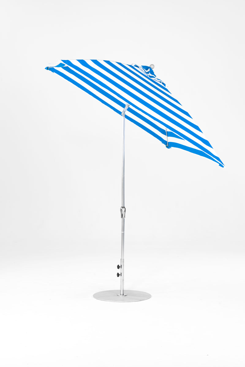 7.5 Ft Square Frankford Patio Umbrella | Crank Auto-Tilt Mechanism 7-5-ft-square-frankford-patio-umbrella-crank-auto-tilt-mechanism Frankford Umbrellas Frankford MSBrushedSilver-BlueStripe_cae71cdb-f5f3-43cc-bb5f-c72aaed4c025.jpg