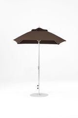 6.5 Ft Square Frankford Patio Umbrella | Crank Lift Mechanism 6-5-ft-square-frankford-patio-umbrella-crank-lift-mechanism Frankford Umbrellas Frankford MSBrushedSilver-Brown_7295a765-e3b6-4847-90e8-6e0a3372ac3f.jpg