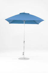 7.5 Ft Square Frankford Patio Umbrella | Crank Lift Mechanism 7-5-ft-square-frankford-patio-umbrella-crank-lift-mechanism Frankford Umbrellas Frankford MSBrushedSilver-Capri_6072ca98-4ea2-407d-8aac-261669aa978c.jpg