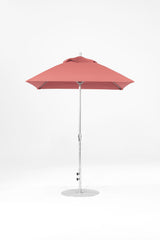 6.5 Ft Square Frankford Patio Umbrella | Crank Lift Mechanism 6-5-ft-square-frankford-patio-umbrella-crank-lift-mechanism Frankford Umbrellas Frankford MSBrushedSilver-Coral_16e38dc2-a604-40fb-9958-abd6dd47f197.jpg
