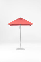 6.5 Ft Square Frankford Patio Umbrella | Pulley Lift Mechanism 6-5-ft-square-frankford-patio-umbrella-pulley-lift-matte-silver-frame-1 Frankford Umbrellas Frankford MSBrushedSilver-Coral_6216a37d-ab8b-4f63-bf5e-ebd9812e3aba.jpg