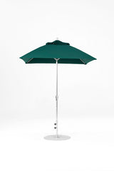 6.5 Ft Square Frankford Patio Umbrella | Crank Lift Mechanism 6-5-ft-square-frankford-patio-umbrella-crank-lift-mechanism Frankford Umbrellas Frankford MSBrushedSilver-ForestGreen_758c79f7-5e3c-47d0-a2aa-967d401bdf40.jpg