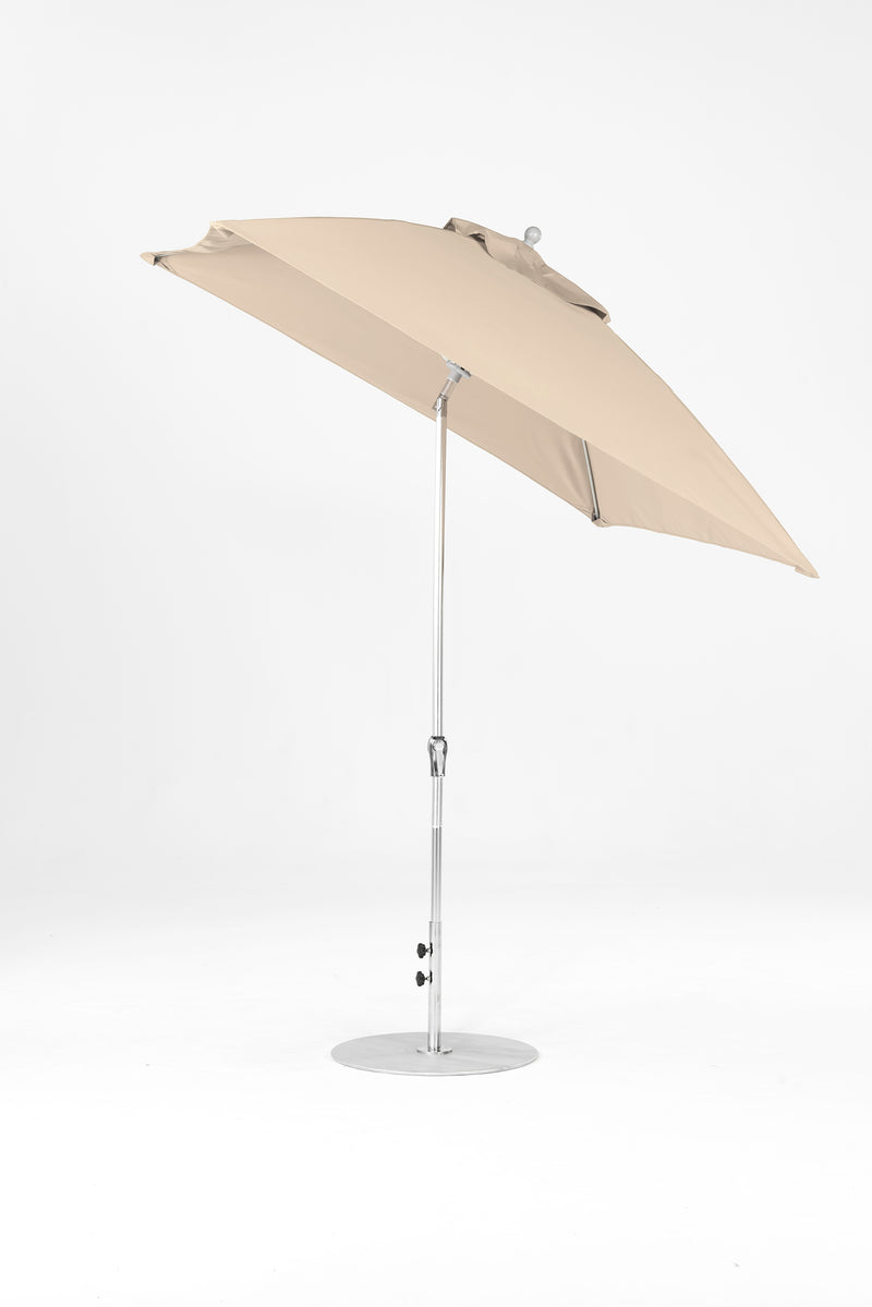 7.5 Ft Square Frankford Patio Umbrella | Crank Auto-Tilt Mechanism 7-5-ft-square-frankford-patio-umbrella-crank-auto-tilt-mechanism Frankford Umbrellas Frankford MSBrushedSilver-Linen_a11a178a-6890-4ea5-a2f4-6c040083045b.jpg