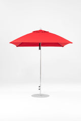 7.5 Ft Square Frankford Patio Umbrella | Pulley Lift Mechanism 7-5-ft-square-frankford-patio-umbrella-pulley-lift-mechanism Frankford Umbrellas Frankford MSBrushedSilver-LogoRed_eee0e462-fdba-4072-a668-d8f4ca2c8d1a.jpg