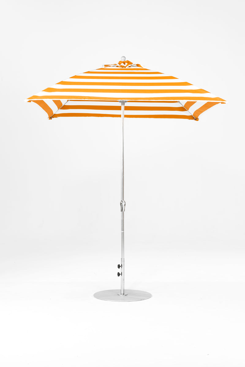 7.5 Ft Square Frankford Patio Umbrella | Crank Lift Mechanism 7-5-ft-square-frankford-patio-umbrella-crank-lift-mechanism Frankford Umbrellas Frankford MSBrushedSilver-OrangeStripe_db0505ed-1190-4021-b120-fb6830fa8b0b.jpg