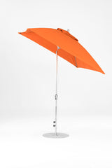 7.5 Ft Square Frankford Patio Umbrella | Crank Auto-Tilt Mechanism 7-5-ft-square-frankford-patio-umbrella-crank-auto-tilt-mechanism Frankford Umbrellas Frankford MSBrushedSilver-Orange_d893caa4-fe28-434b-abb0-499212b12858.jpg