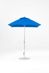 6.5 Ft Square Frankford Patio Umbrella | Crank Lift Mechanism 6-5-ft-square-frankford-patio-umbrella-crank-lift-mechanism Frankford Umbrellas Frankford MSBrushedSilver-PacificBlue_88f45489-ec02-4ff5-bd72-b0c2905616dc.jpg