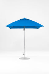 7.5 Ft Square Frankford Patio Umbrella | Pulley Lift Mechanism 7-5-ft-square-frankford-patio-umbrella-pulley-lift-mechanism Frankford Umbrellas Frankford MSBrushedSilver-PacificBlue_9709ae5f-8aec-41fe-a6b5-318b9b809c63.jpg