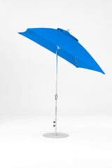 7.5 Ft Square Frankford Patio Umbrella | Crank Auto-Tilt Mechanism 7-5-ft-square-frankford-patio-umbrella-crank-auto-tilt-mechanism Frankford Umbrellas Frankford MSBrushedSilver-PacificBlue_b5bb2eed-6361-41cb-a4d8-aedc7e0eebf4.jpg