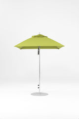 6.5 Ft Square Frankford Patio Umbrella | Pulley Lift Mechanism 6-5-ft-square-frankford-patio-umbrella-pulley-lift-matte-silver-frame-1 Frankford Umbrellas Frankford MSBrushedSilver-Pistachio_57748ac7-4379-4b76-b209-b434a85d7cbf.jpg