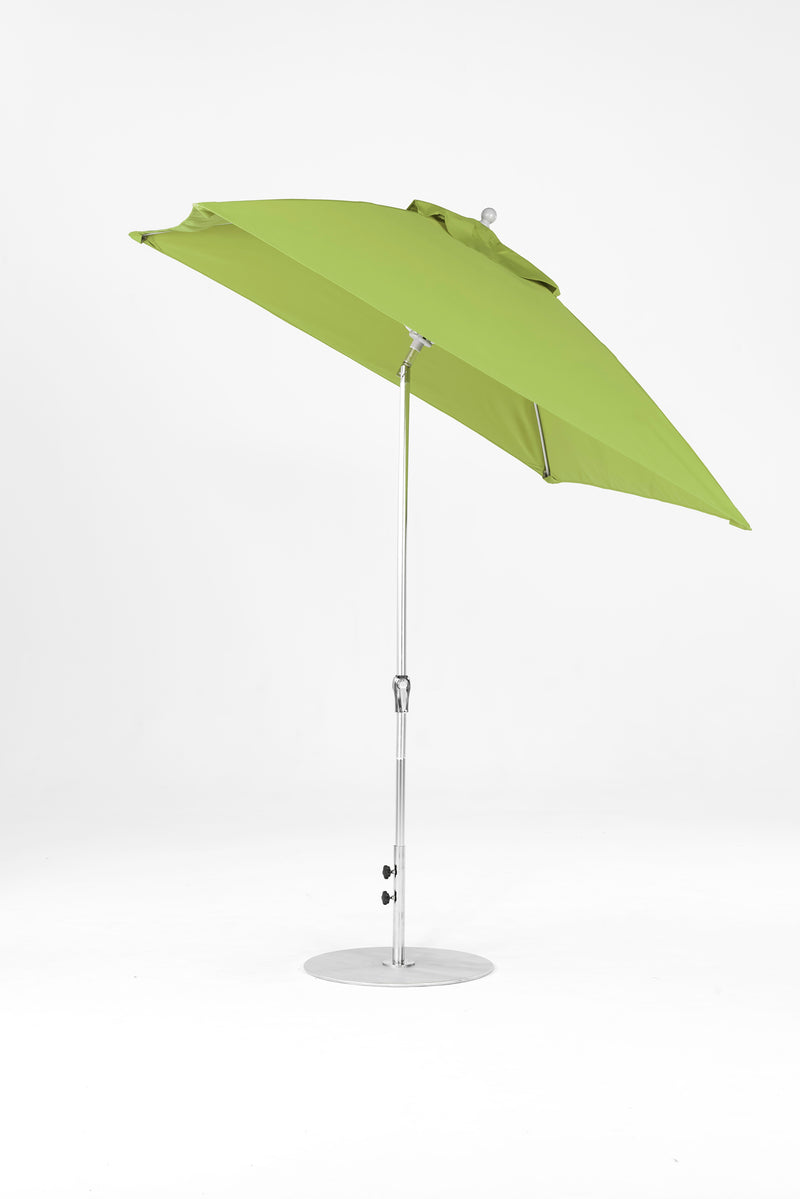 7.5 Ft Square Frankford Patio Umbrella | Crank Auto-Tilt Mechanism 7-5-ft-square-frankford-patio-umbrella-crank-auto-tilt-mechanism Frankford Umbrellas Frankford MSBrushedSilver-Pistachio_effd1bb5-af7a-4f92-ab2c-08ca364f7a24.jpg