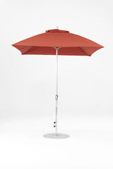 7.5 Ft Square Frankford Patio Umbrella | Crank Lift Mechanism 7-5-ft-square-frankford-patio-umbrella-crank-lift-mechanism Frankford Umbrellas Frankford MSBrushedSilver-Terracotta_ca614a39-4e74-448d-a983-ce0e39243545.jpg